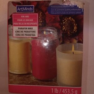 ArtMinds Paraffin Wax Set - Red and Cream